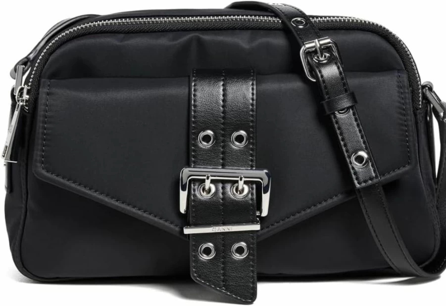 Ganni Women's Bucky Camera Bag - Stylish Leather Crossbody Bag for Women