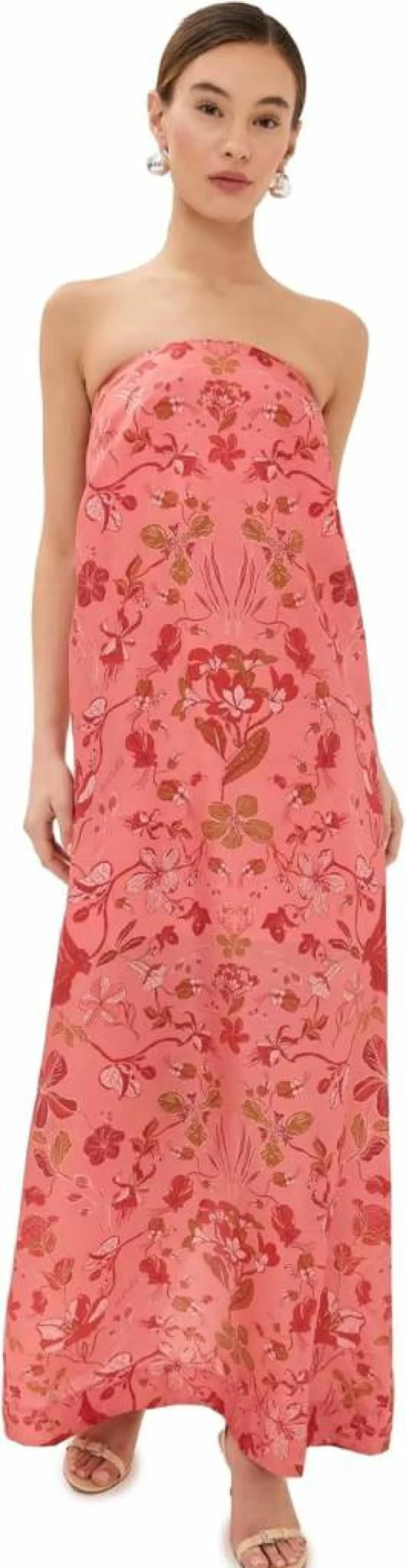 Isla & White Women's Filmena Dress - Elegant Flowy Summer Dress for Women