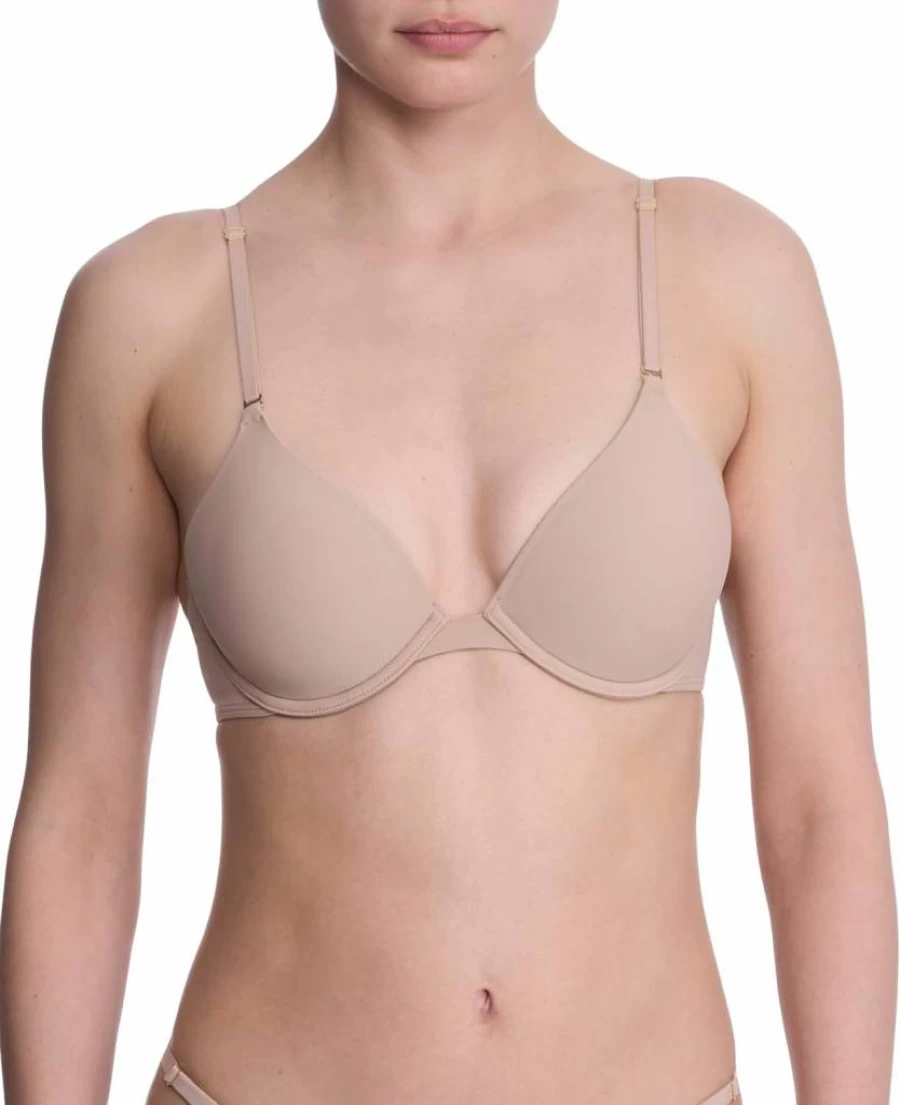 Natori Women's Verge Convertible Plunge Bra - T-Shirt Bra with Adjustable Straps for Comfort & Support