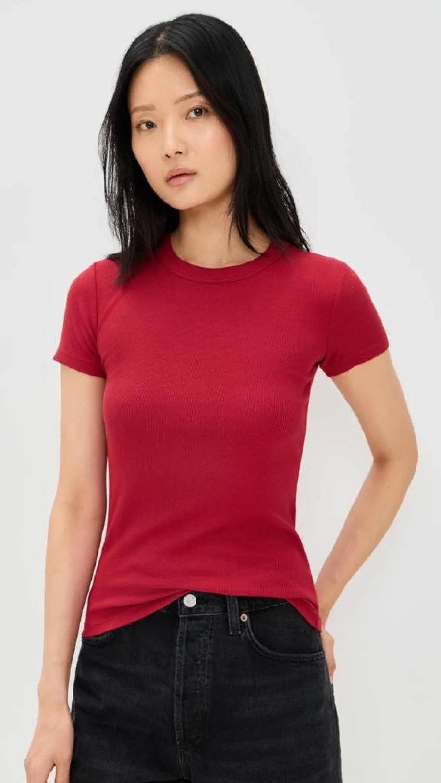 Cotton Citizen Women's Verona Short Sleeve T-Shirt | Soft Casual Tee for Everyday Wear