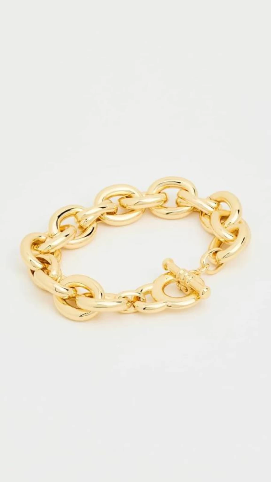 SHASHI Women's Bastille Chain Bracelet - Stylish Gold-Tone Link Bracelet for Women