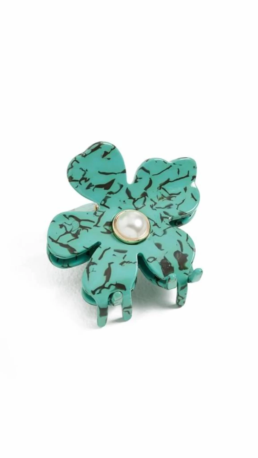 Lele Sadoughi Women's Lily Claw Hair Clip in Turquoise Blue - Stylish Hair Accessory