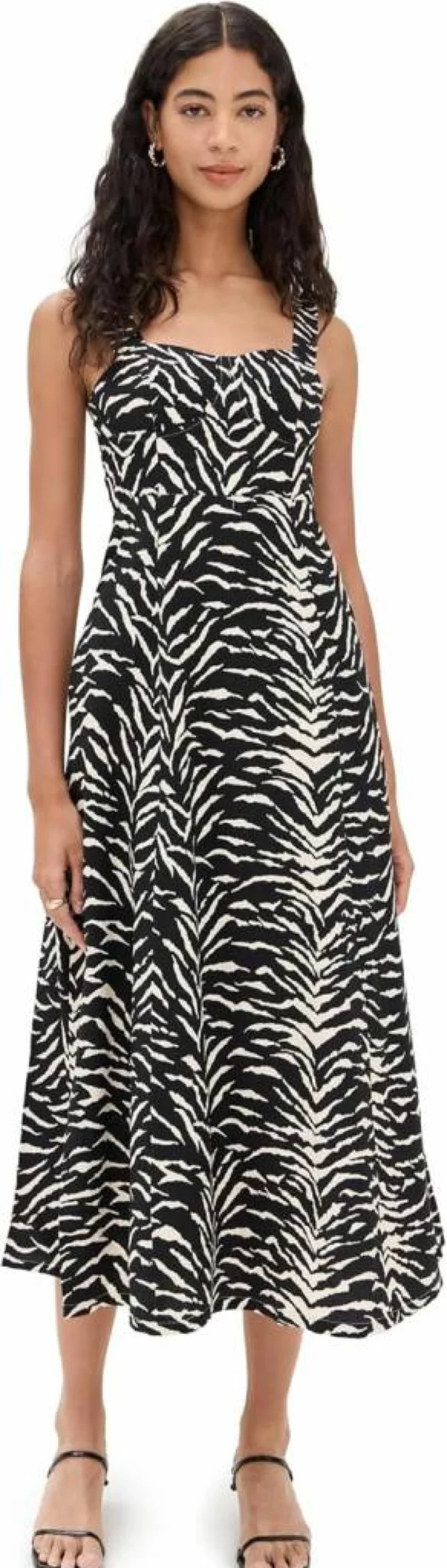 Endless Rose Women's Animal Print Long Sleeve Maxi Dress - Flowy Boho Chic Style