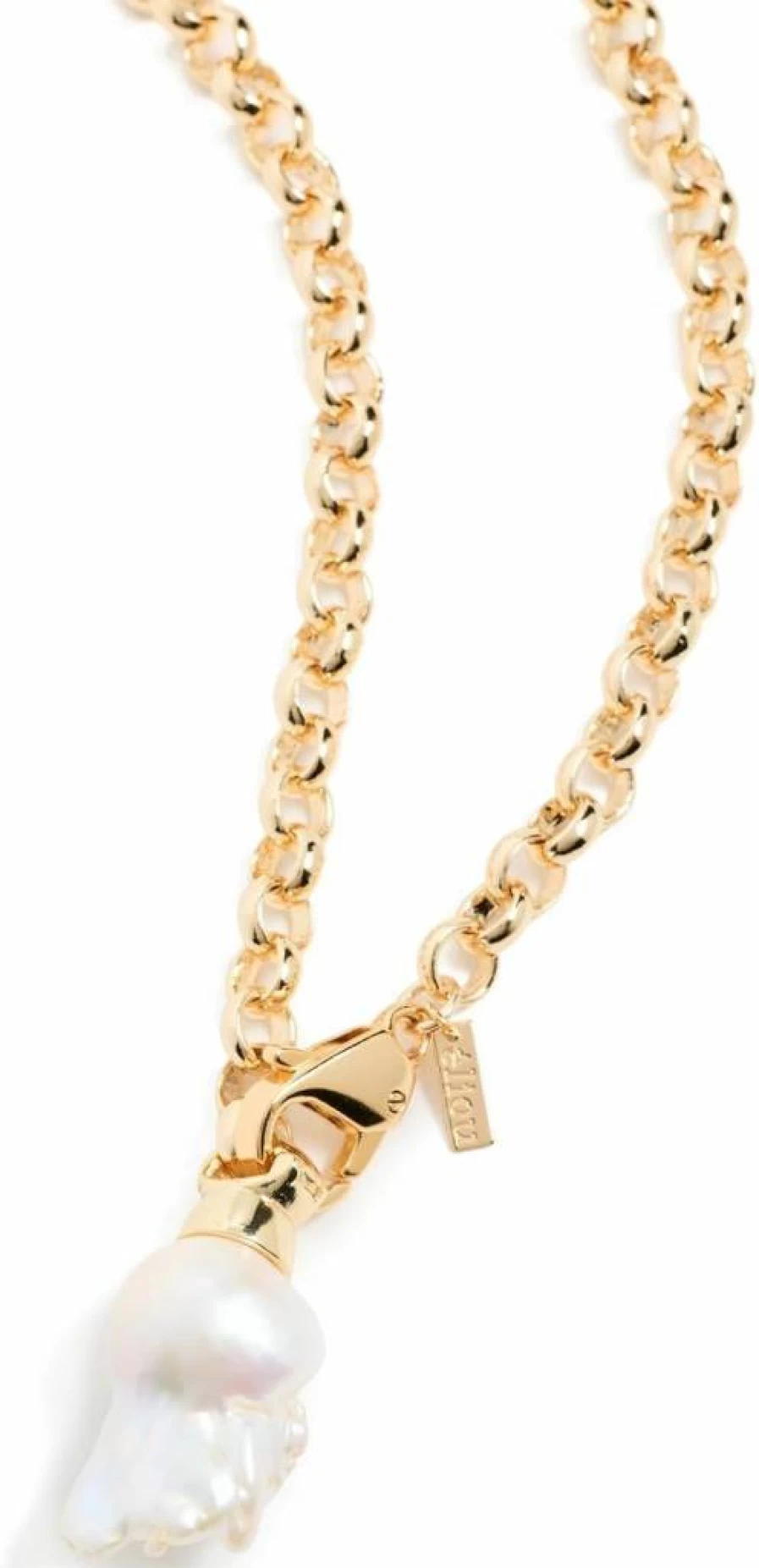 Eliou Carmela Necklace for Women - Elegant Gold-Plated Pendant Necklace