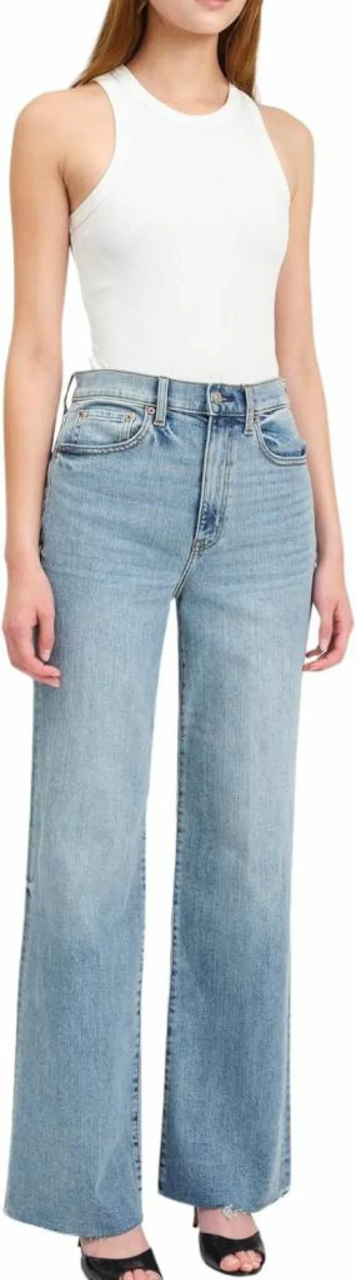 DAZE Women's Far Out High-Rise Distressed Skinny Jeans for a Trendy Look