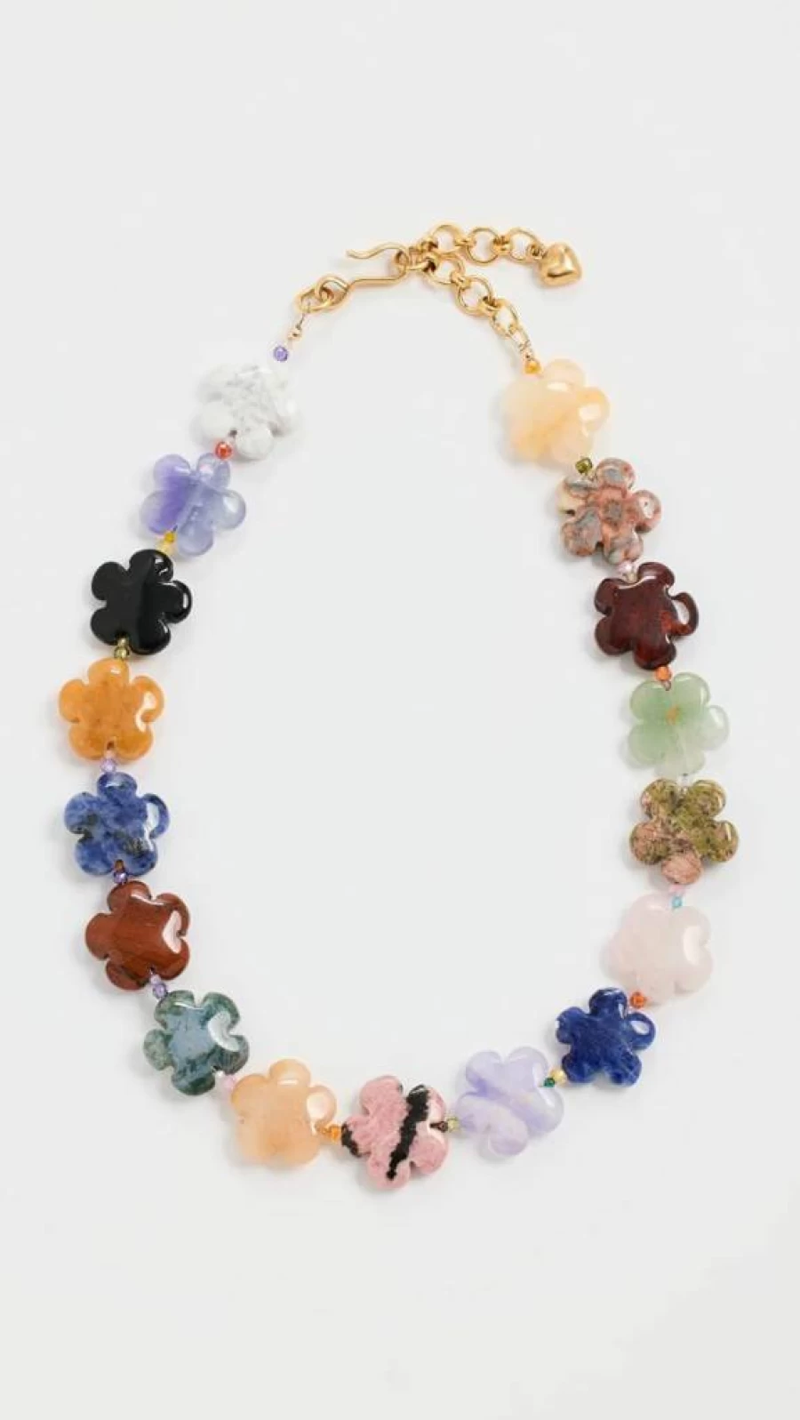 Brinker & Eliza Women's Bloom Pendant Necklace - Floral Jewelry for Women