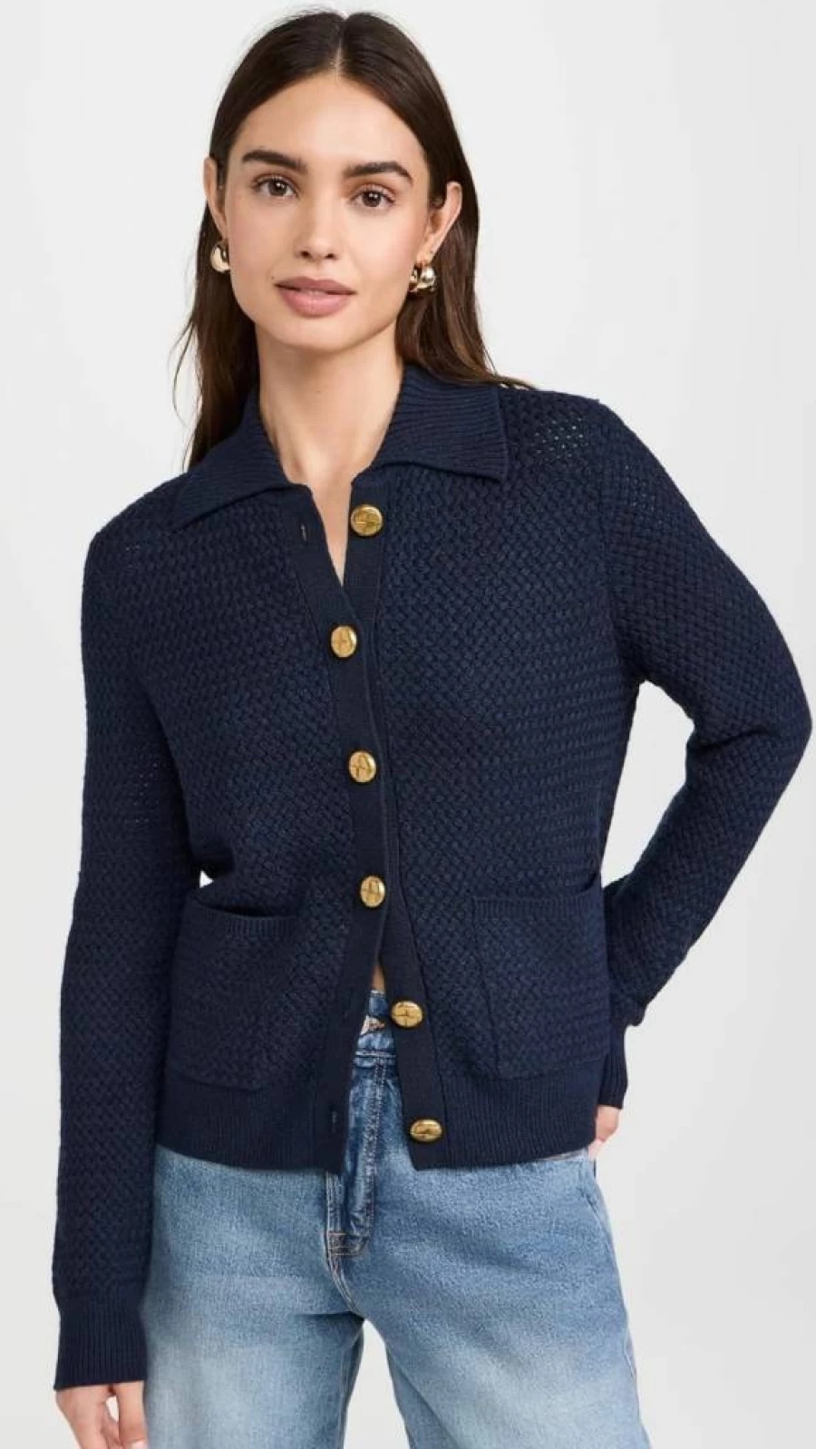 Rag & Bone Women's Jax Cardigan - Soft Knit Open Front Sweater for Women