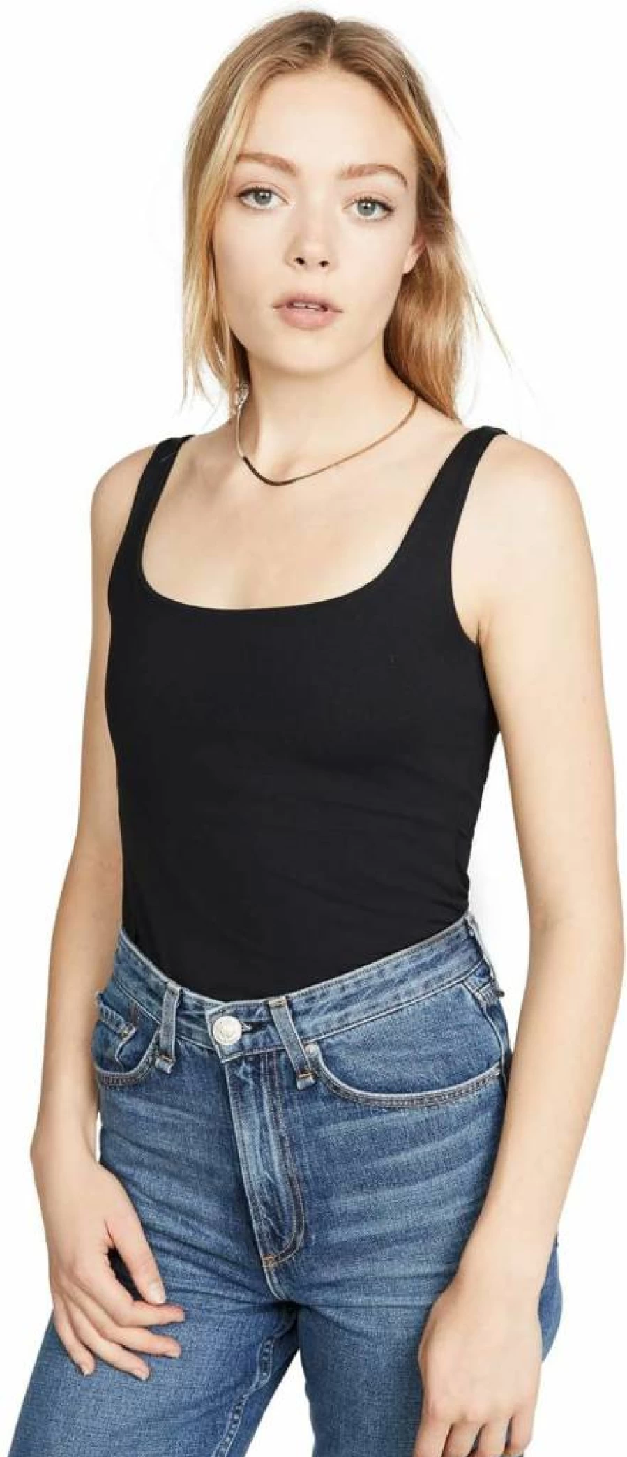 Susana Monaco Women's Essential Soft Stretch Everyday Tank Top