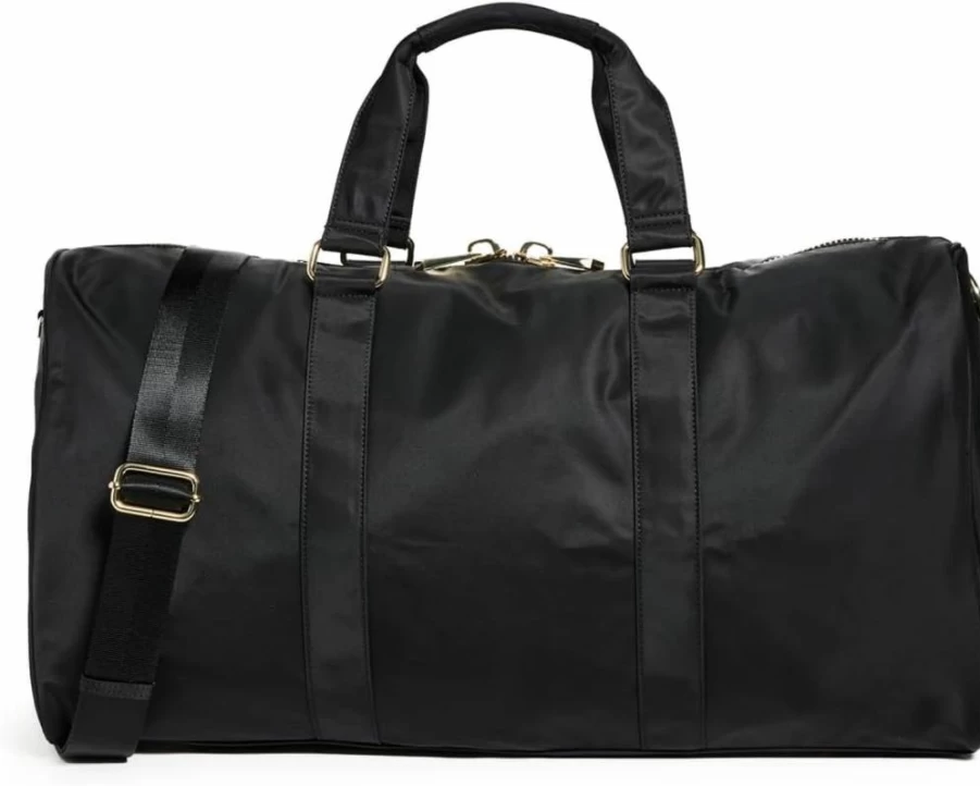 Stoney Clover Lane Classic Duffel Bag for Women - Black (One Size) - Stylish Travel & Gym Tote