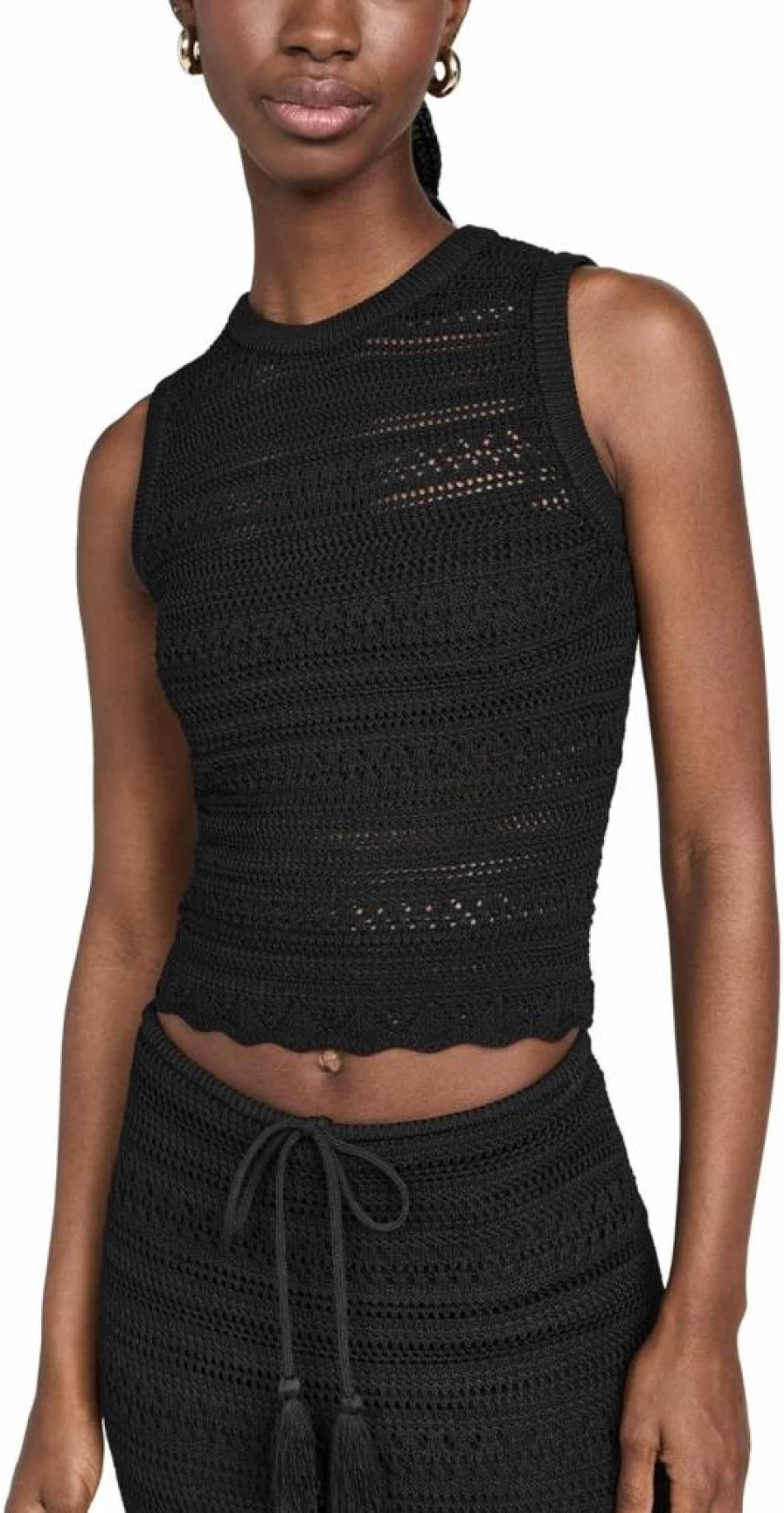 PQ Swim Women's Crochet Bikini Top - Stylish Beachwear & Swimwear