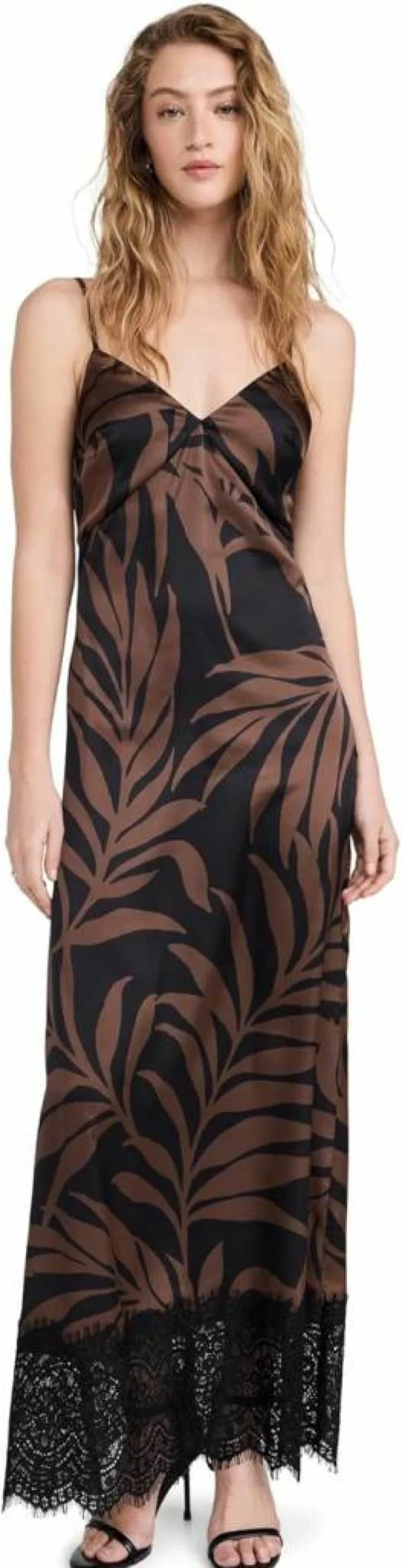 Misa Women's Tova Dress - Elegant Flowy Boho Maxi Dress for Women