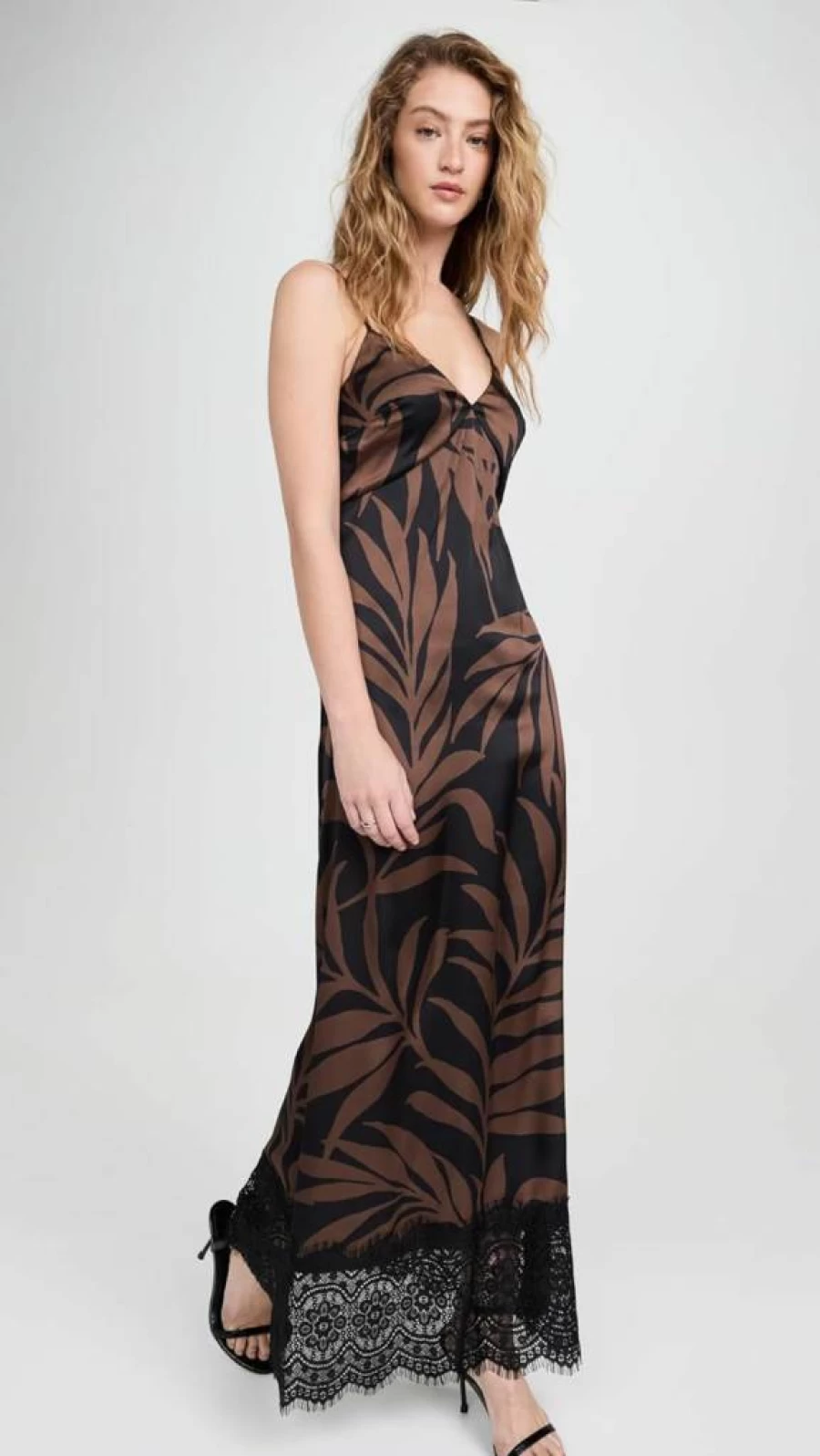 Misa Women's Tova Dress - Elegant Flowy Boho Maxi Dress for Women