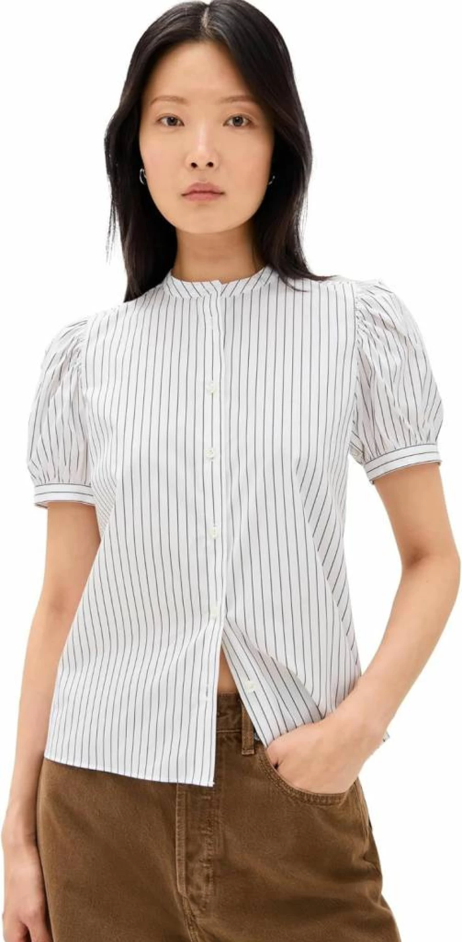 FRAME Women's The Gathered Top - Stylish Casual Blouse for Women