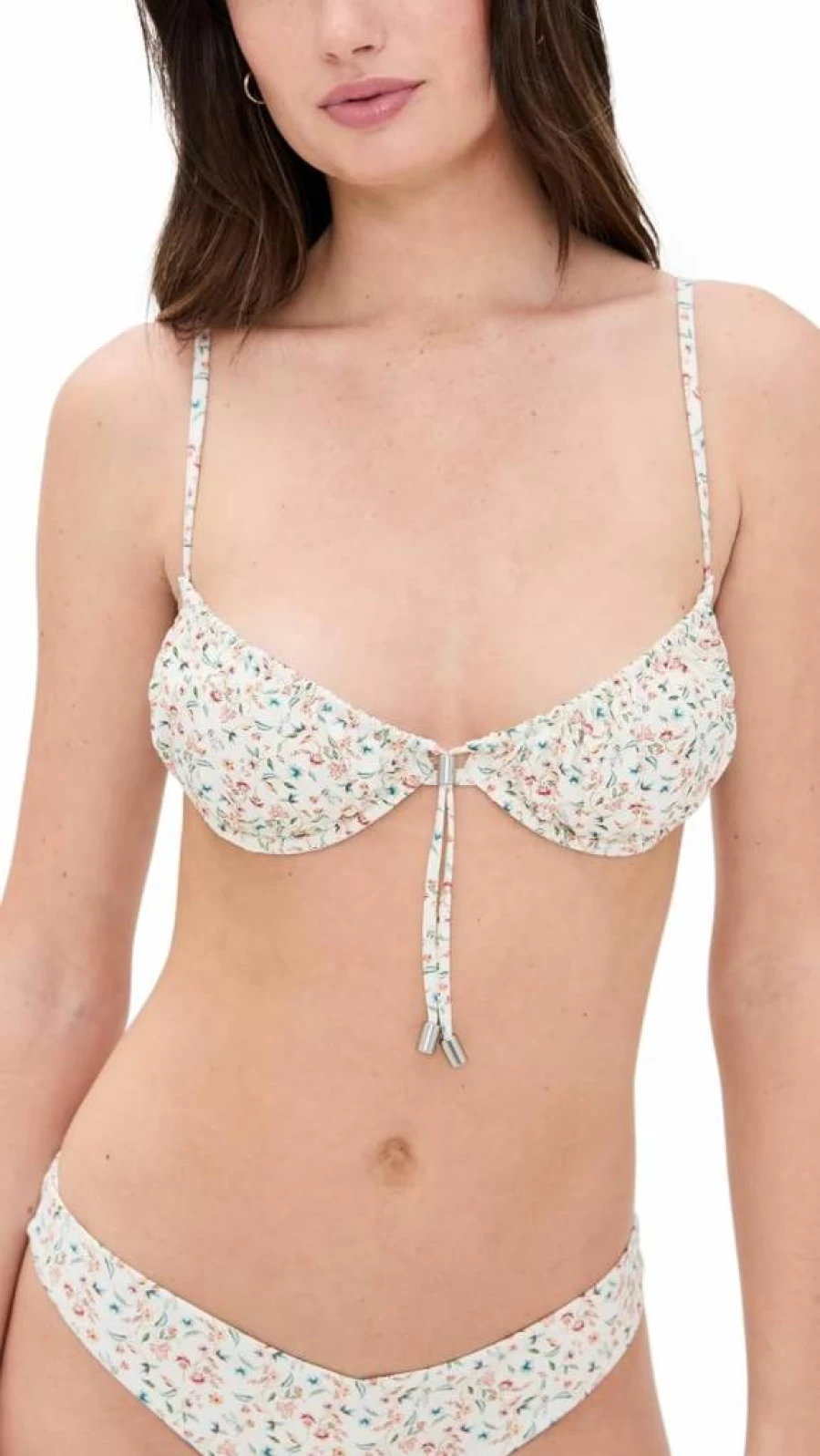 Onia Women's Rose Print Bikini Top - Floral Swimwear for Women