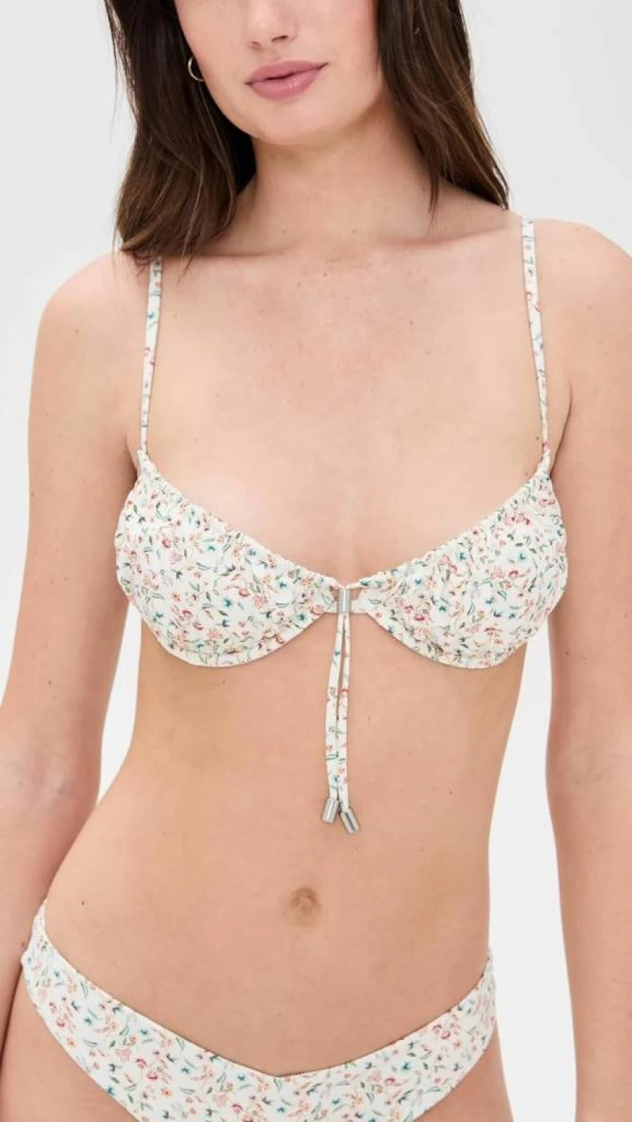 Onia Women's Rose Print Bikini Top - Floral Swimwear for Women