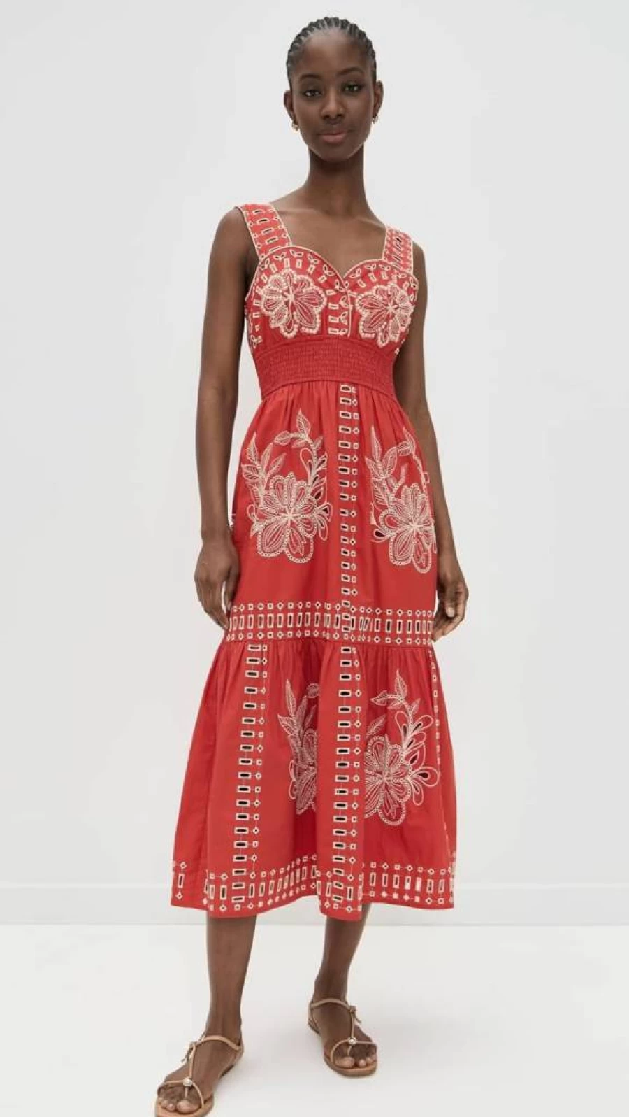 Rails Women's Fawn Midi Dress - Soft Boho Chic Style