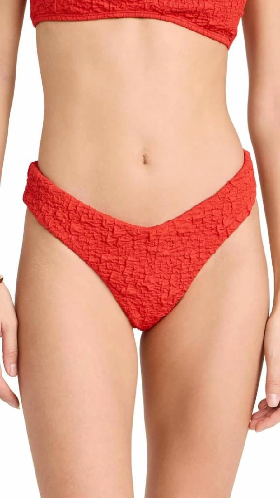 Mara Hoffman Women's Cece Bikini Bottoms - High-Waisted Swimwear for Women - Premium Beachwear