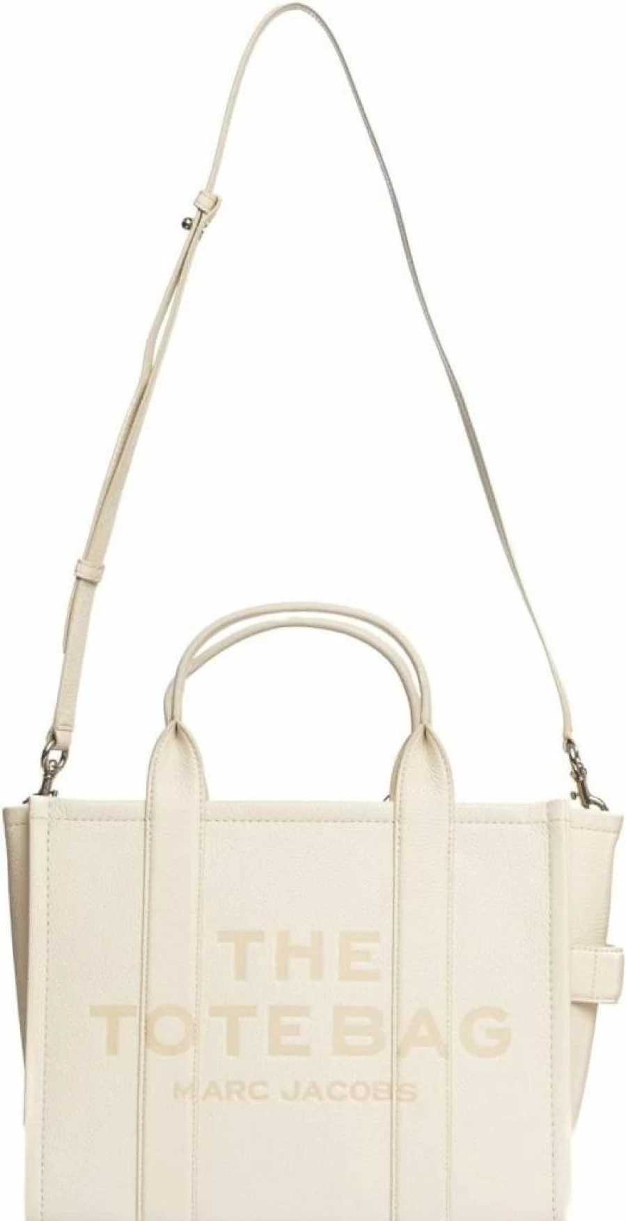 Marc Jacobs Medium Leather Tote Bag for Women - Stylish & Spacious Designer Handbag