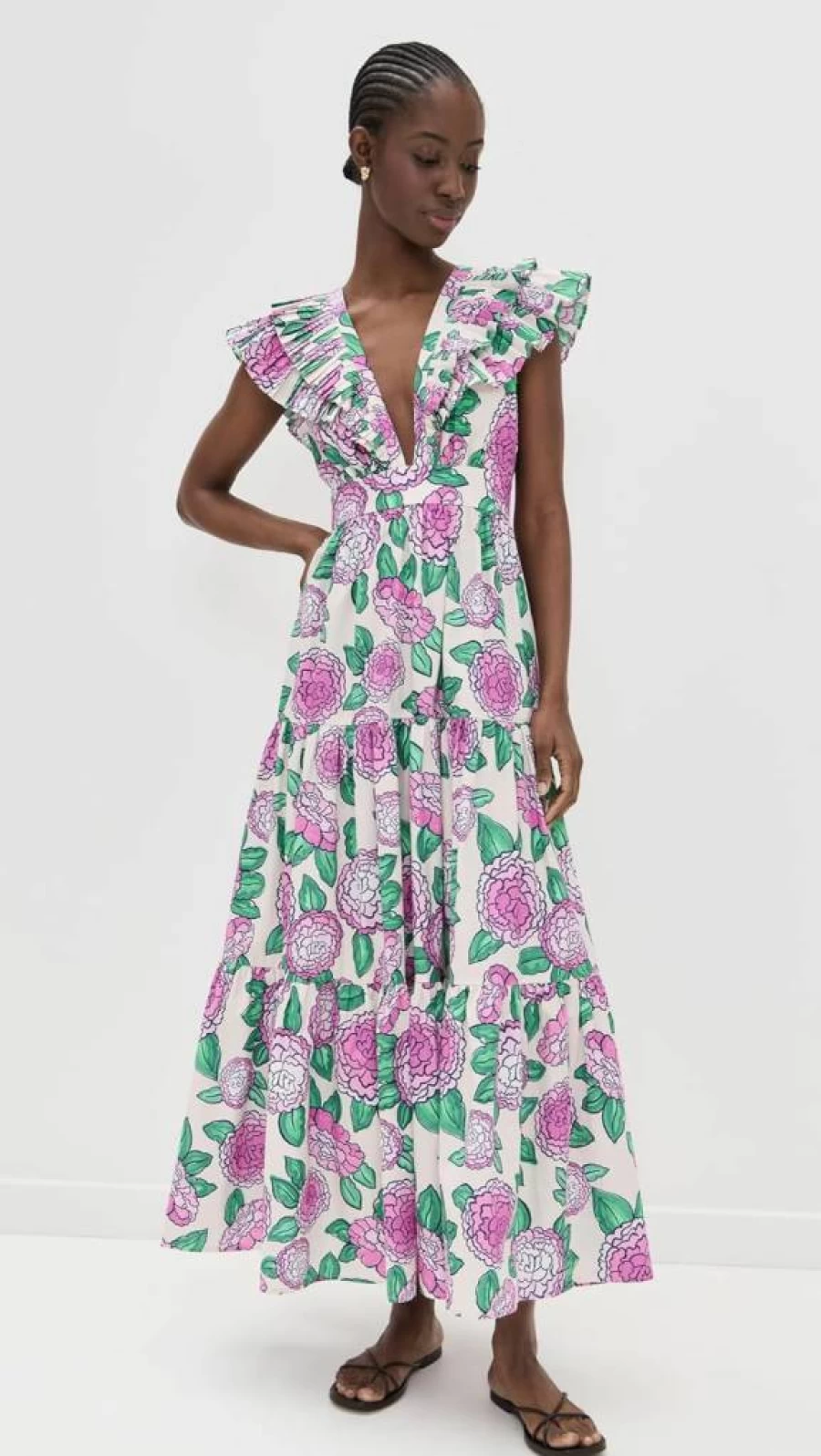 De Loreta Women's Tikal Dress - Elegant Boho Chic Summer Maxi Dress