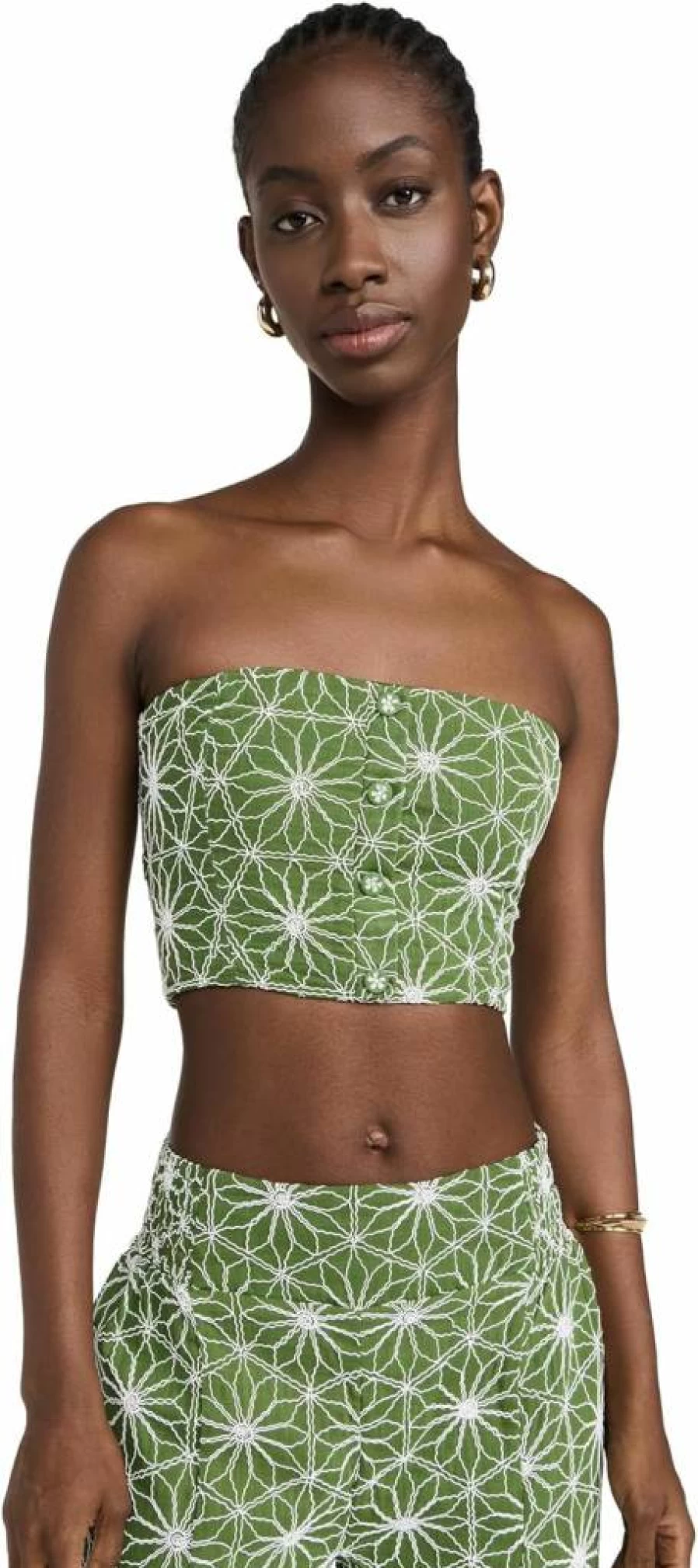 AGUA BENDITA Women's Liria Top | Stylish & Elegant Blouse for Women | Fashionable Boutique Apparel