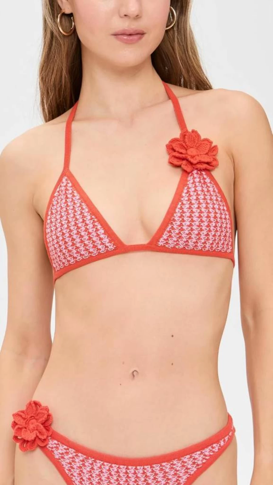 Devon Windsor Women's Nash Crochet Bikini Top - Handmade Crochet Swimwear for Women
