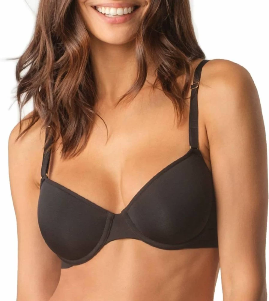 LIVELY Women's Balconette T-Shirt Bra with Flexible Underwire & Pillowy Spacer Cups for Comfortable Lift