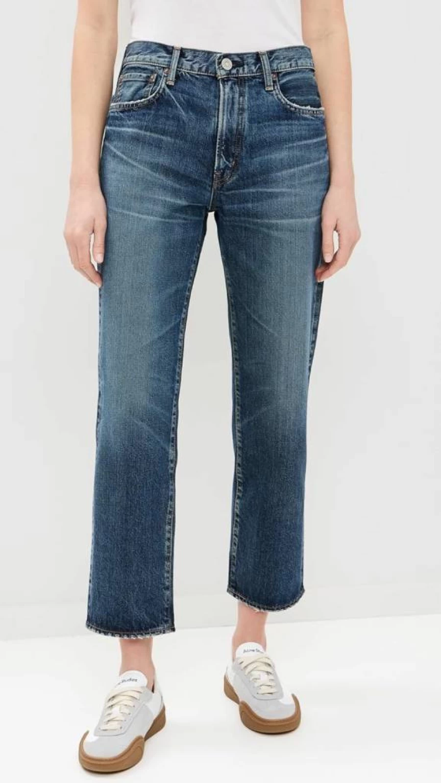 MOUSSY VINTAGE Women's High-Rise Slim Boyfriend Jeans - MV Jessamine Denim Pants for Women
