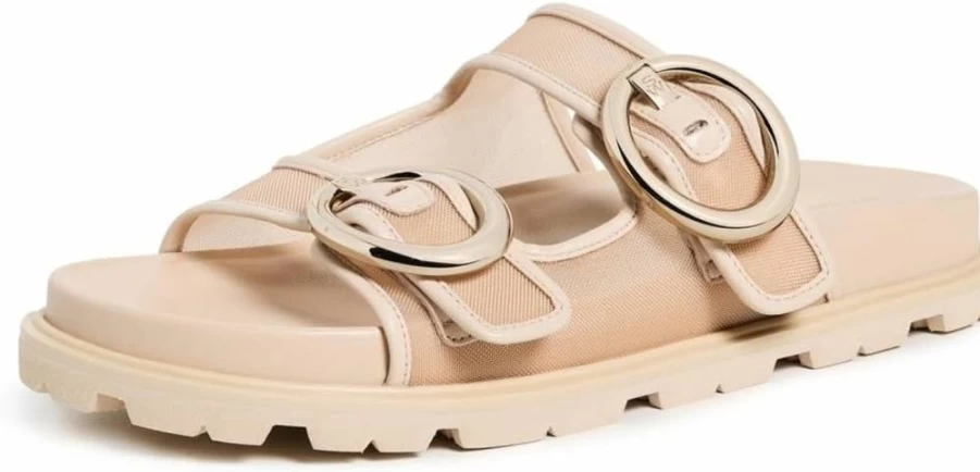 Stuart Weitzman Women's Benni Sport Slide Sandals - Comfortable Casual Slides for Women