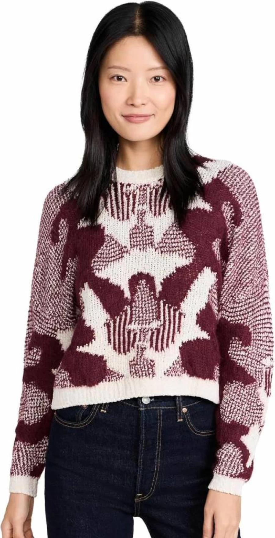 ba&sh Women's Rora Knit Sweater - Soft Casual Pullover for Women