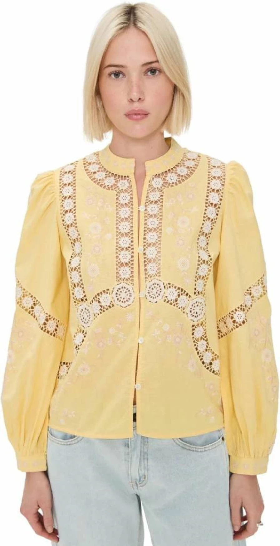 Sea Women's Vesna Embroidered Blouse - Traditional Handcrafted Folk Top