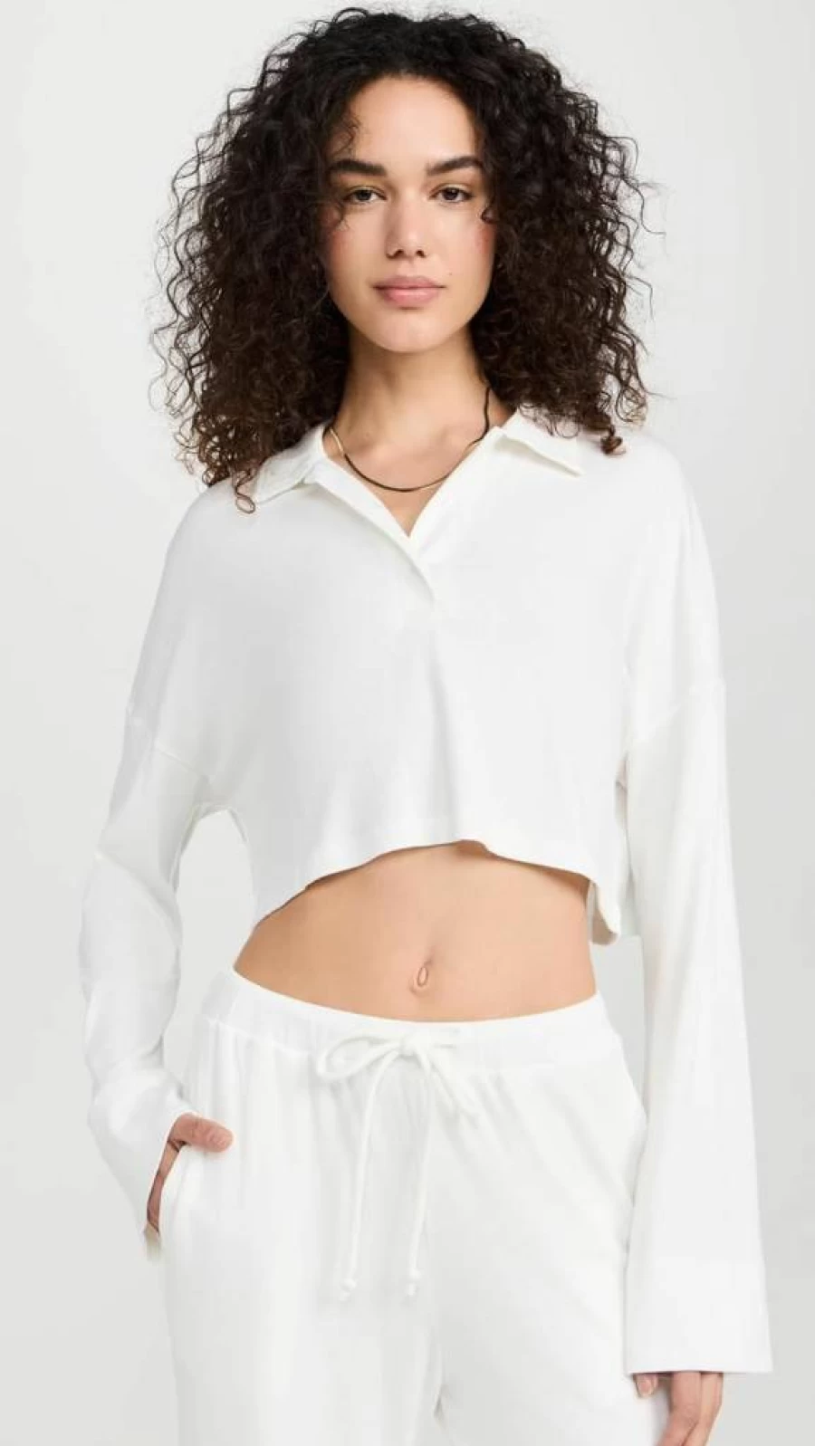 Riot Swim Women's Rory Oversized Crop Top - Stylish Beachwear & Swimwear Cover-Up