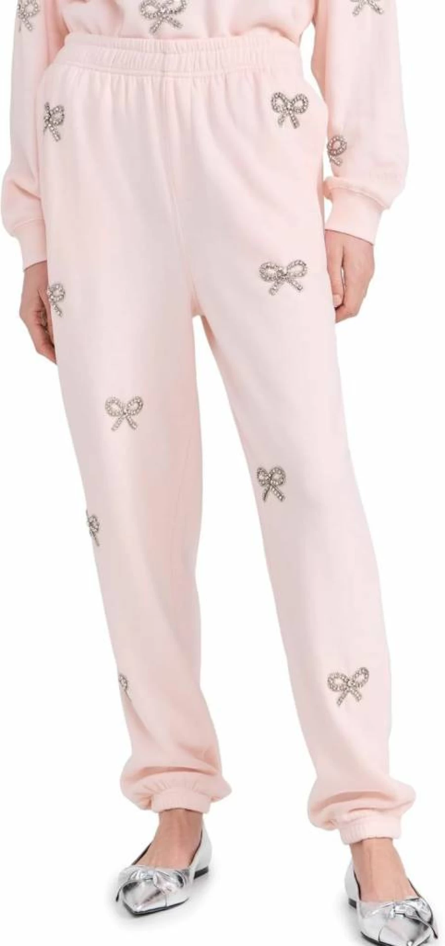 LOVESHACKFANCY Women's Lillia Sweatpants - Casual High-Waisted Lounge Pants for Women
