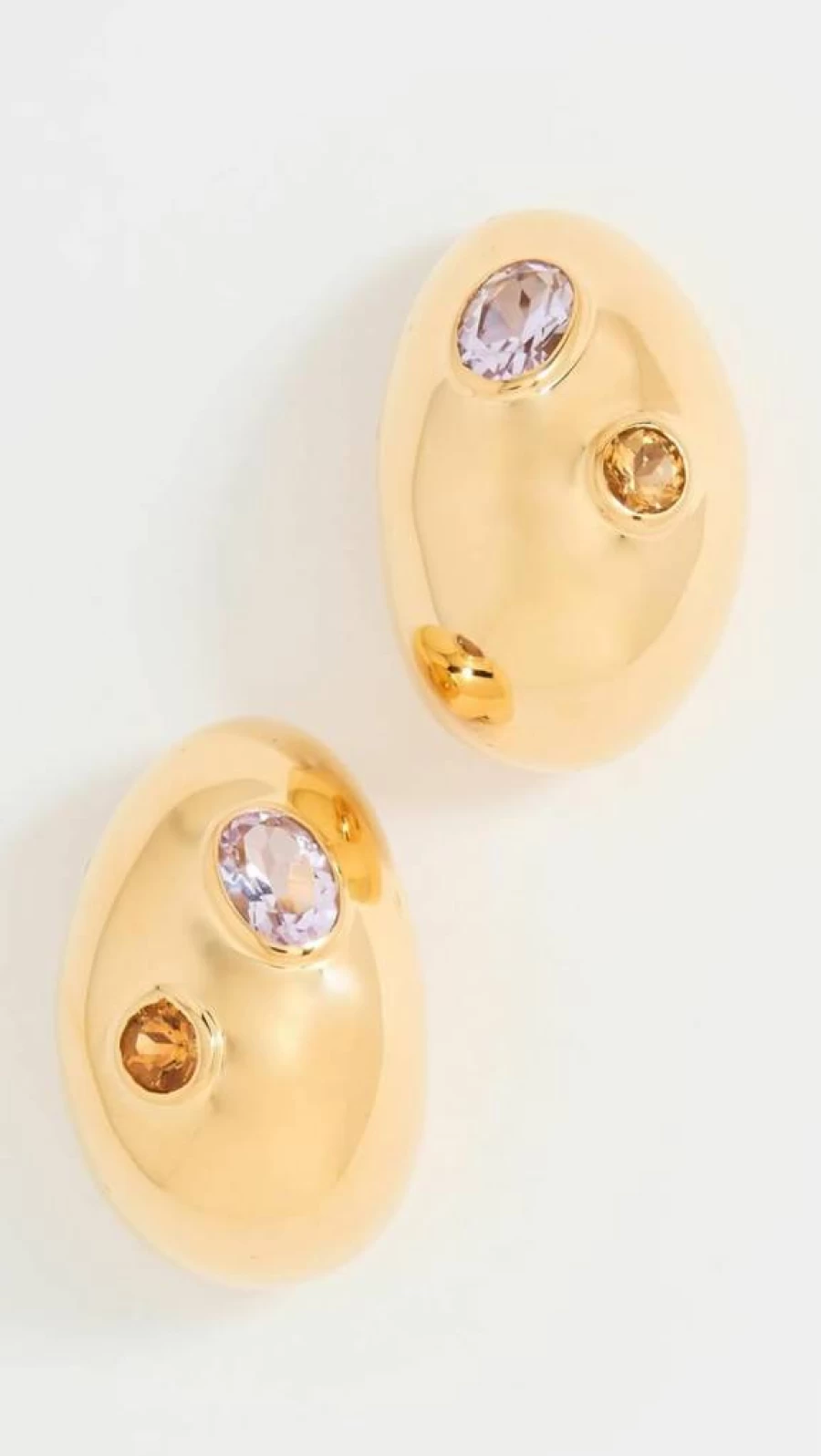 Lizzie Fortunato Women's Mini Arp Studded Gold Earrings