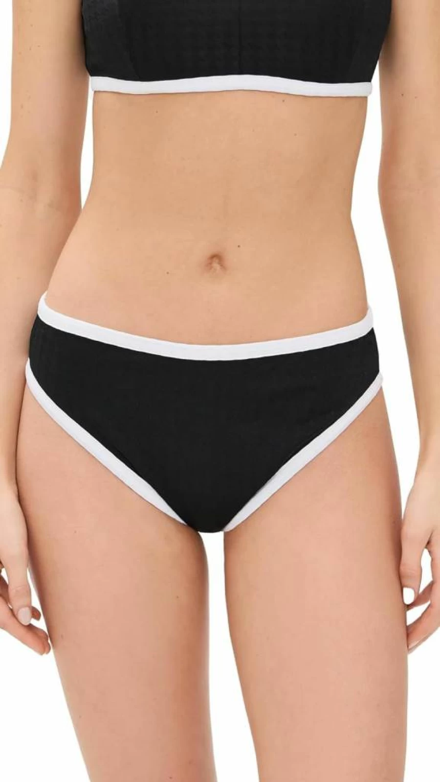 Sea Women's Briella Bow Bikini Bottoms - High Waisted Swimwear with Adjustable Ties