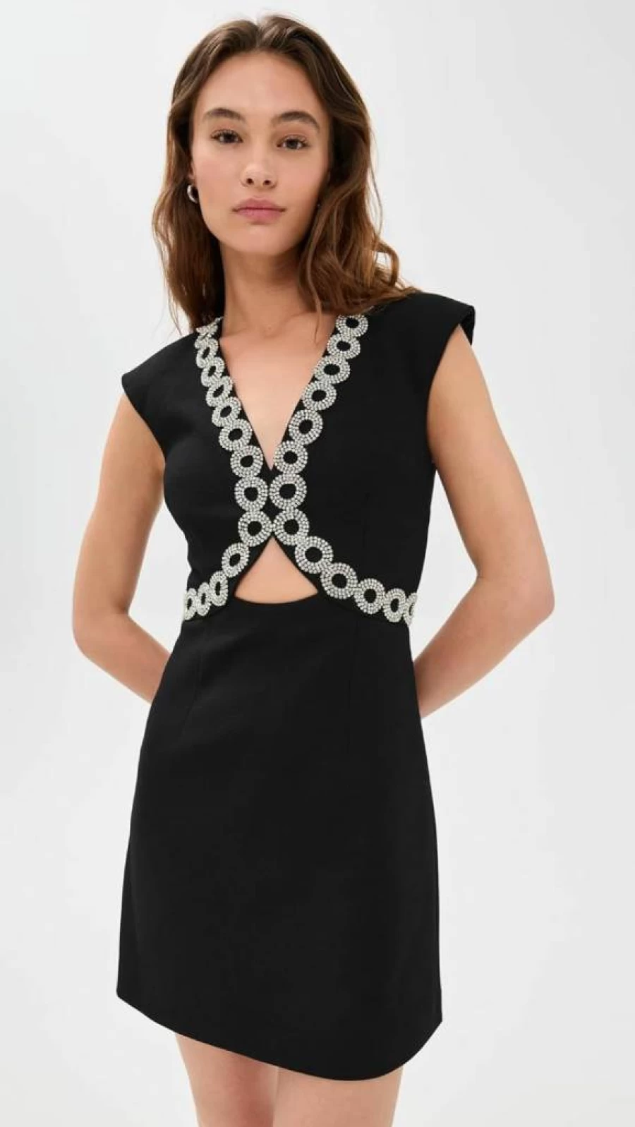 Rebecca Vallance Women's Celinda Mini Dress - Elegant Short Sleeve Party Dress for Women