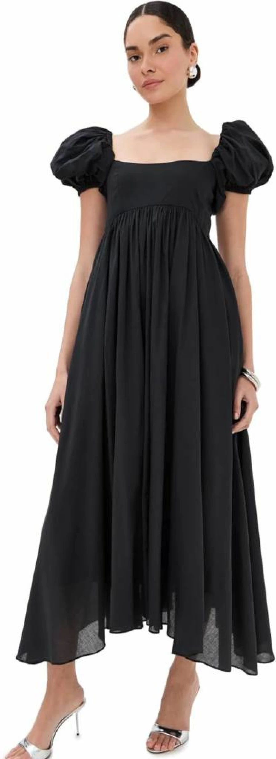 Azeeza Women's Rory Midi Dress - Elegant Flowy Boho Chic Summer Dress