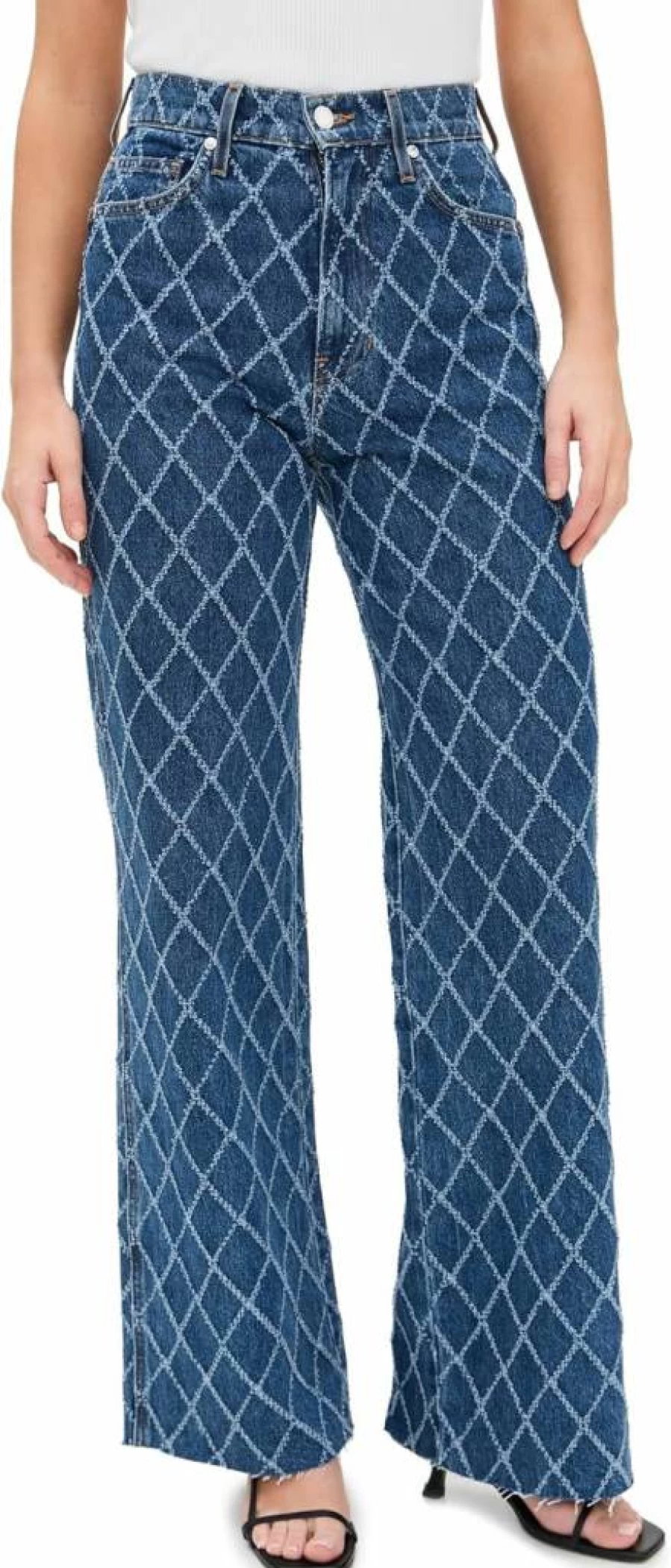 Veronica Beard Jean Women's Taylor High Rise Wide Leg Pants - Comfortable & Stylish Wide-Leg Trousers for Women