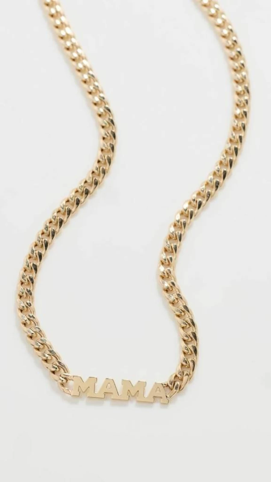 ZOE CHICCO 14K Gold Itty Bitty Words Necklace for Women - Minimalist Dainty Personalized Name Pendant