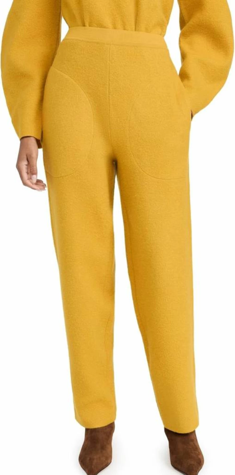 Ulla Johnson Women's Delphine Pants - High-Waisted Wide-Leg Linen Trousers for Summer