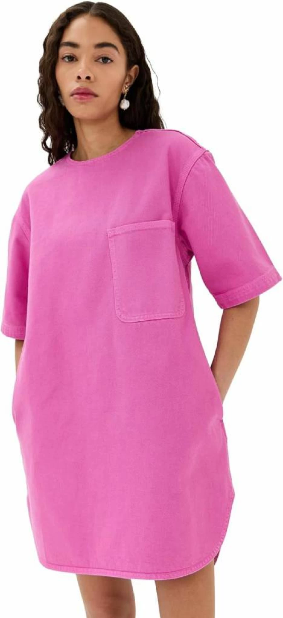 Ulla Johnson Joan Tunic Dress for Women - Flowy Boho Style Elegant Casual Wear
