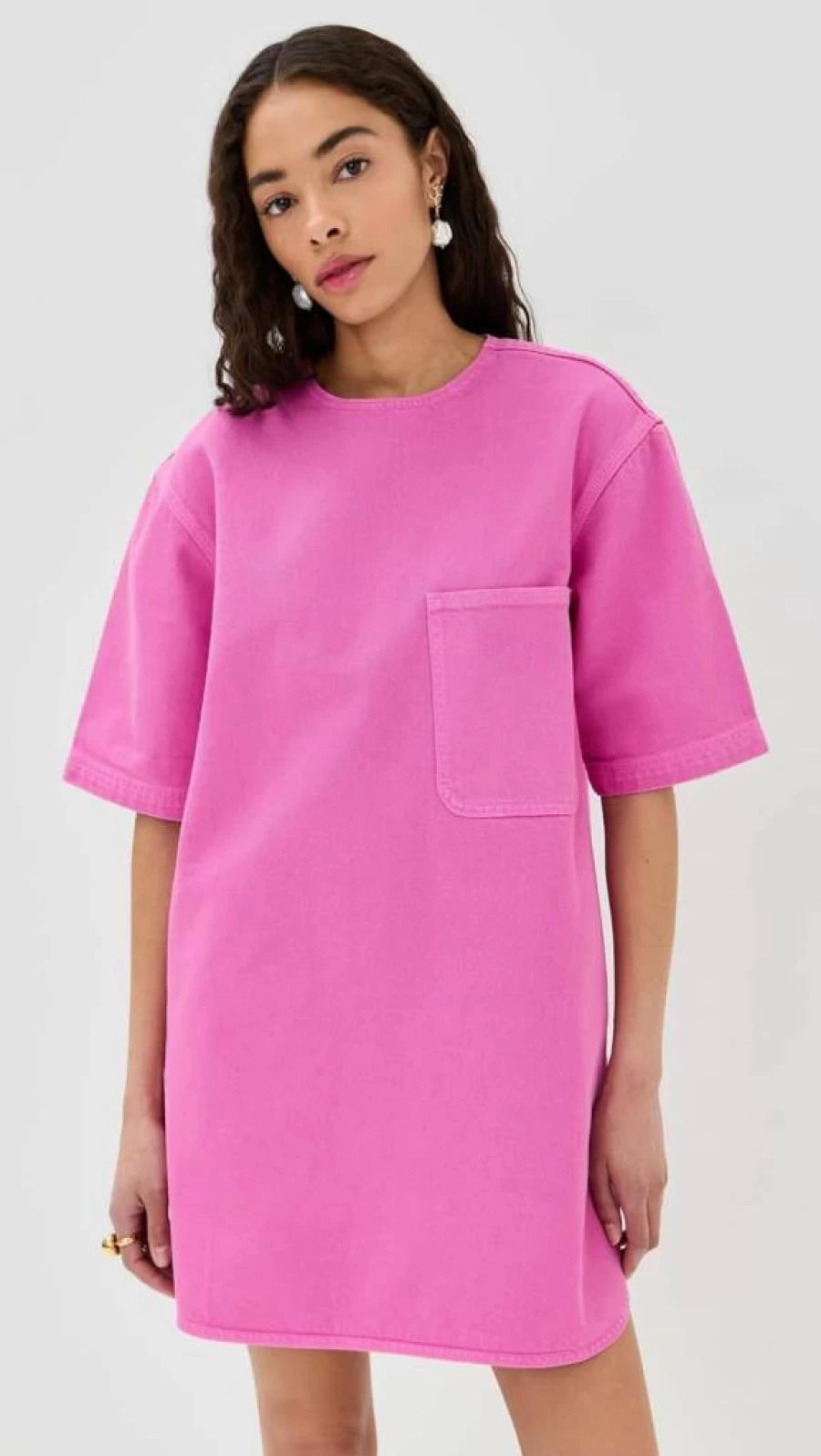 Ulla Johnson Joan Tunic Dress for Women - Flowy Boho Style Elegant Casual Wear