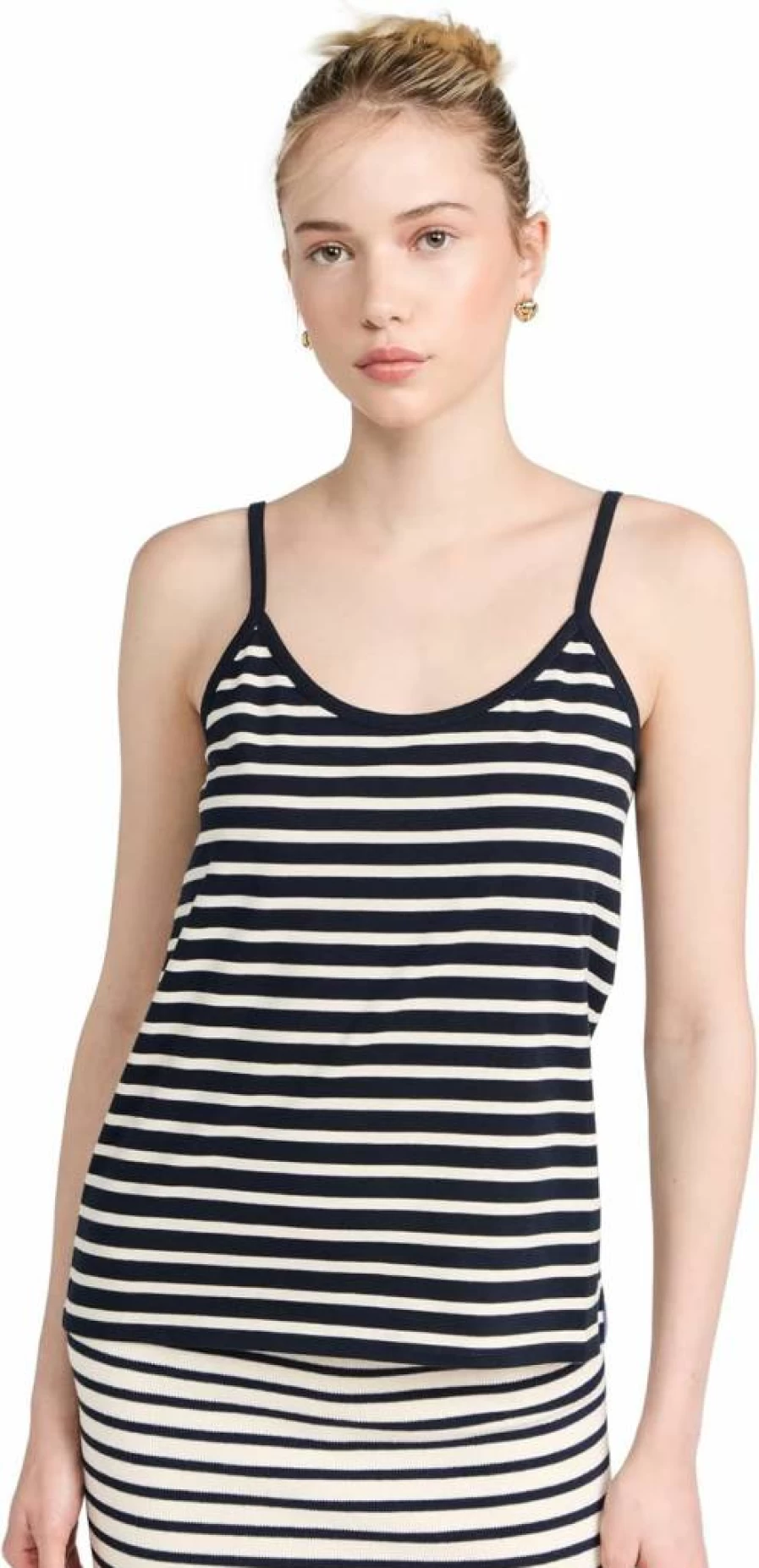 KULE Women's Spaghetti Strap Tank Top - Classic Fit Casual Sleeveless Shirt