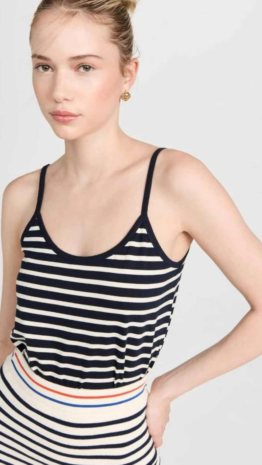 KULE Women's Spaghetti Strap Tank Top - Classic Fit Casual Sleeveless Shirt