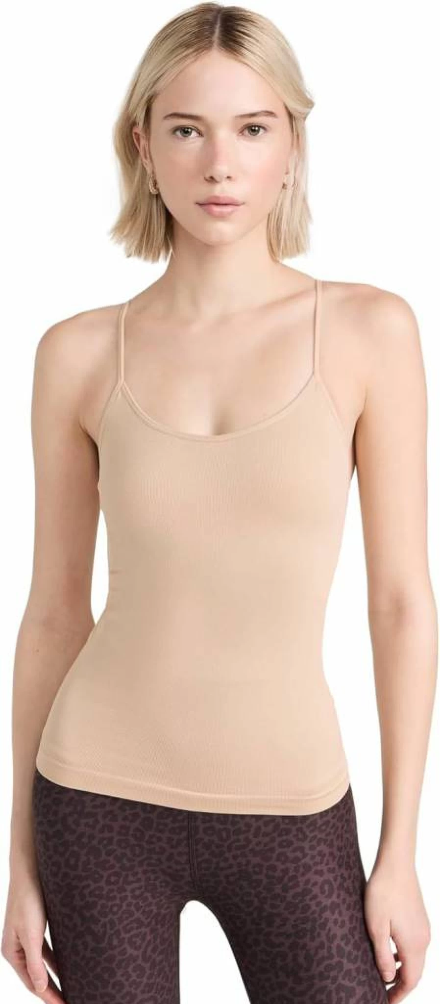 SPLITS59 Women's Loren Seamless Tank Top - High Waist Workout Shirt for Yoga & Fitness
