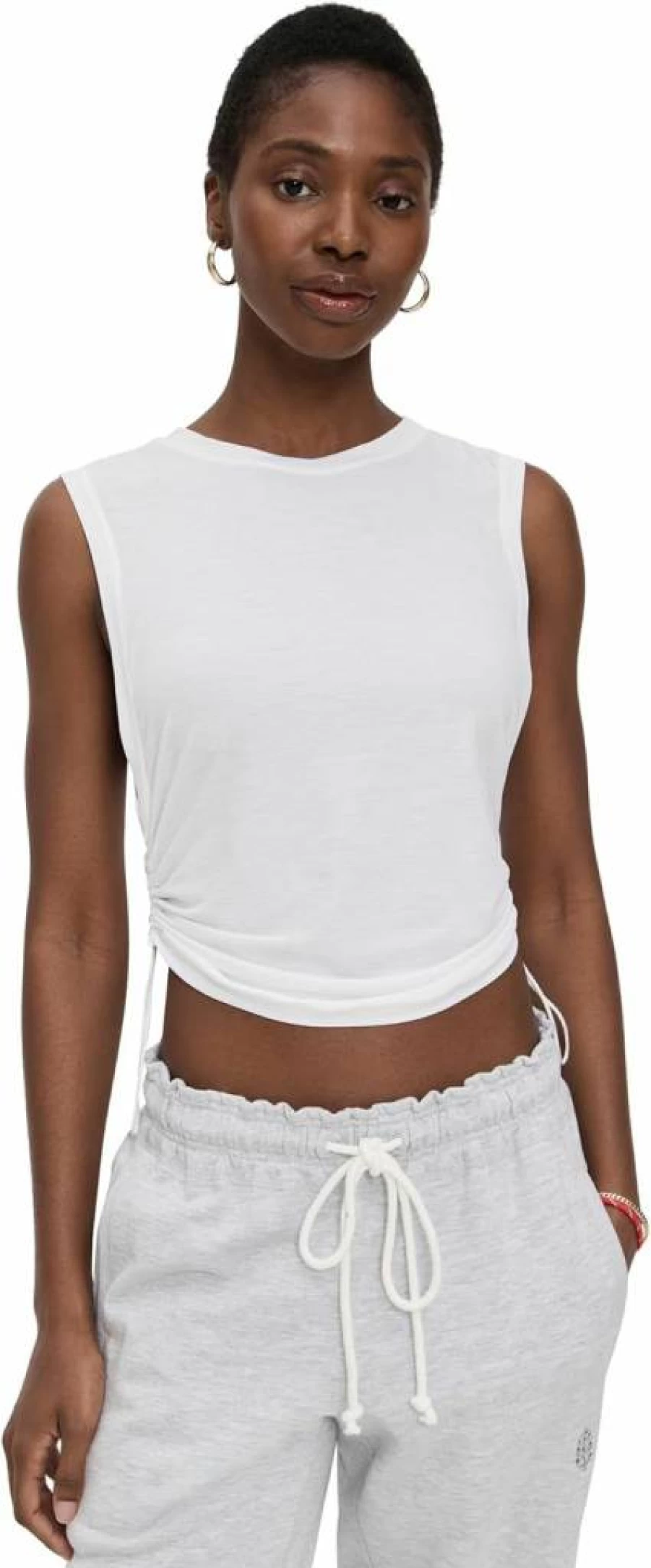 Free Women's Solid Color Muscle Tank Top - Free People Sport Mode Activewear