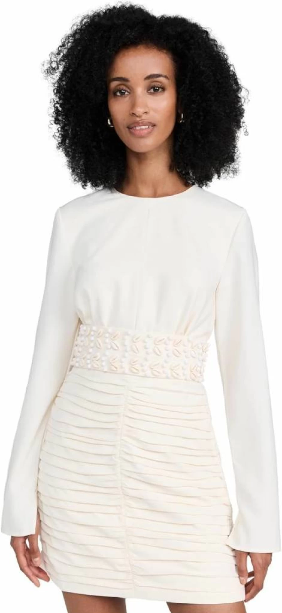 The Wolf Gang Women's La Playa Mini Dress - Summer Beach Boho Chic Flowy Short Dress