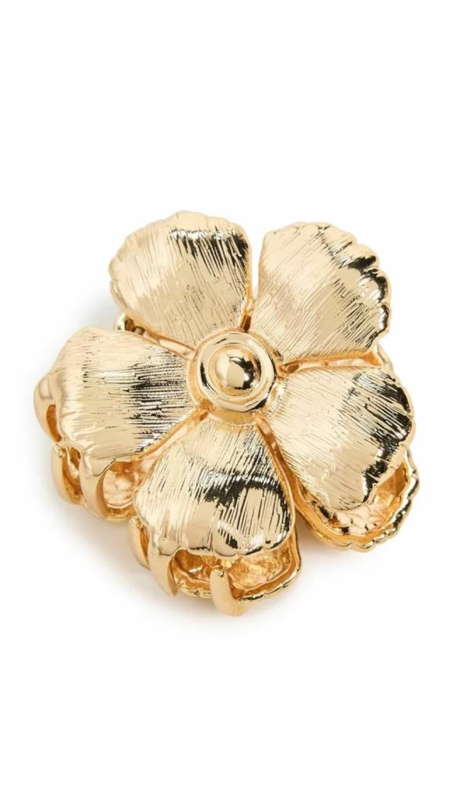 Jennifer Behr Rowena Gold Hair Clip for Women - One Size Jaw Clip Hair Accessory