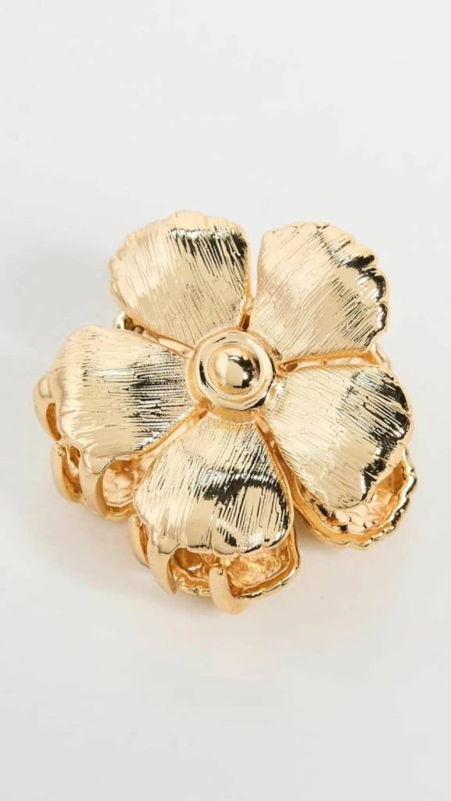 Jennifer Behr Rowena Gold Hair Clip for Women - One Size Jaw Clip Hair Accessory