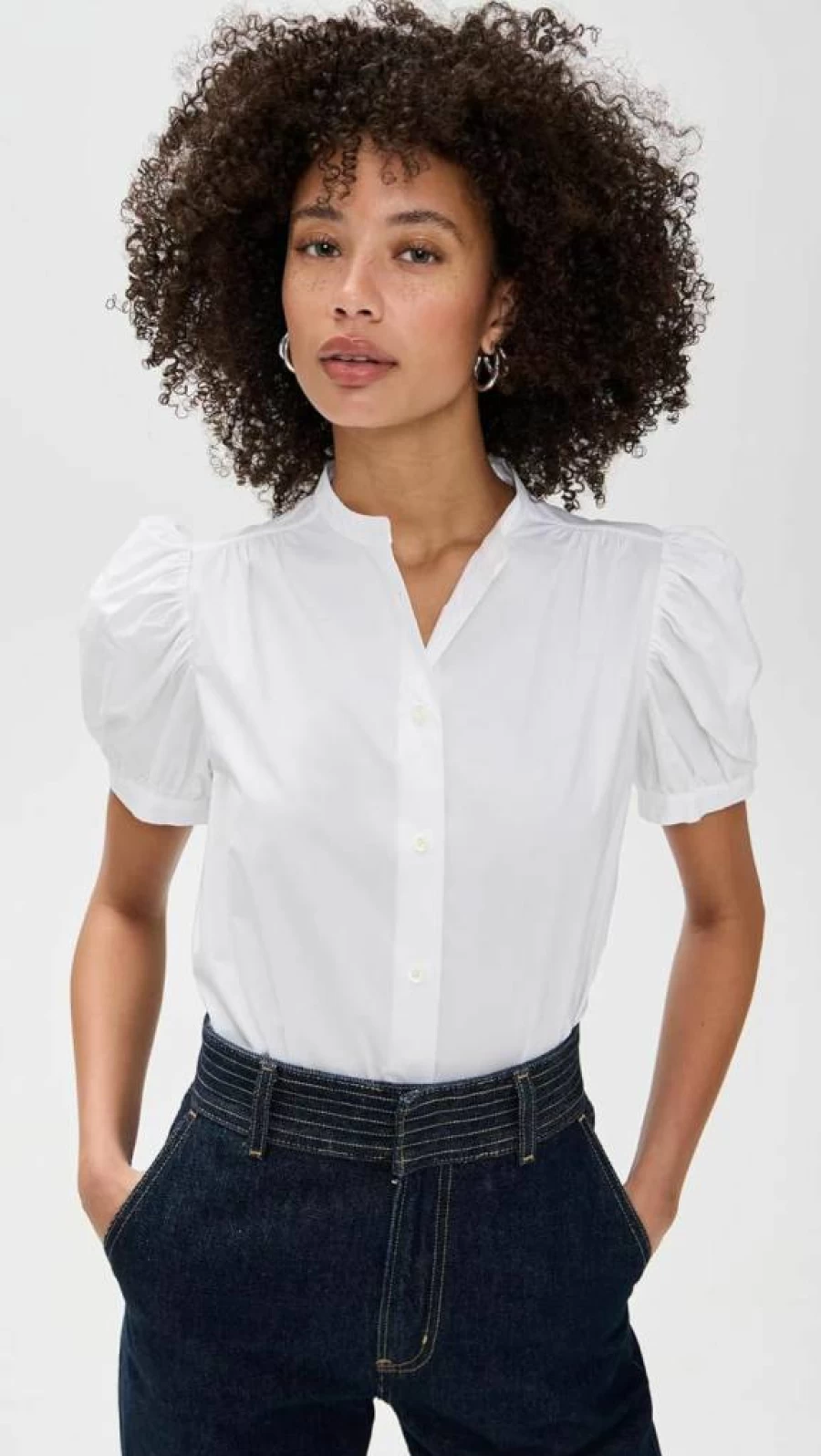FRAME Women's The Gathered Top - Stylish Blouse for Women
