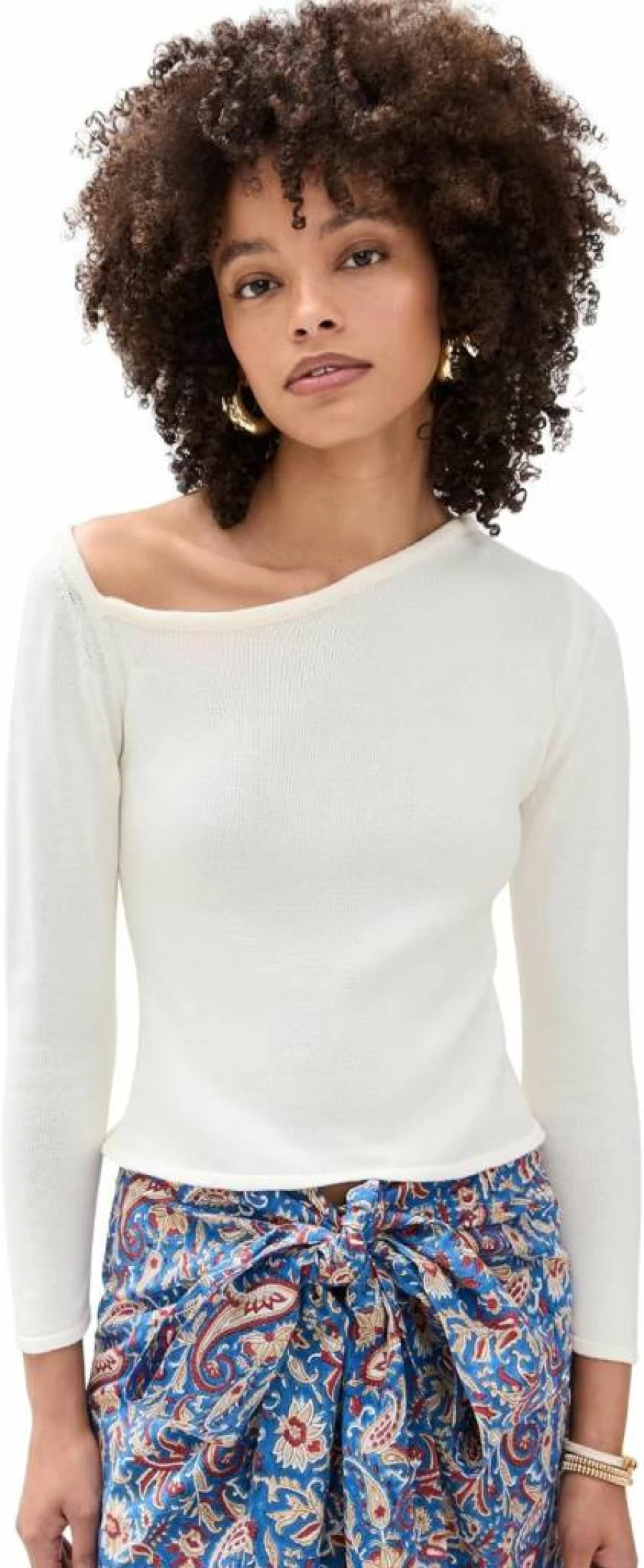Culthera Women's Madre Selva Knitted Top - Soft Comfortable Stylish Pullover for Women
